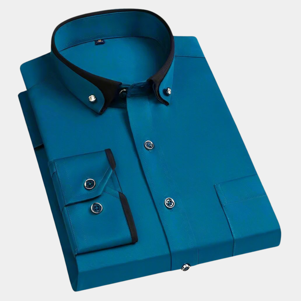 | CHEMISE CLASSIQUE POUR HOMME À MANCHES LONGUES