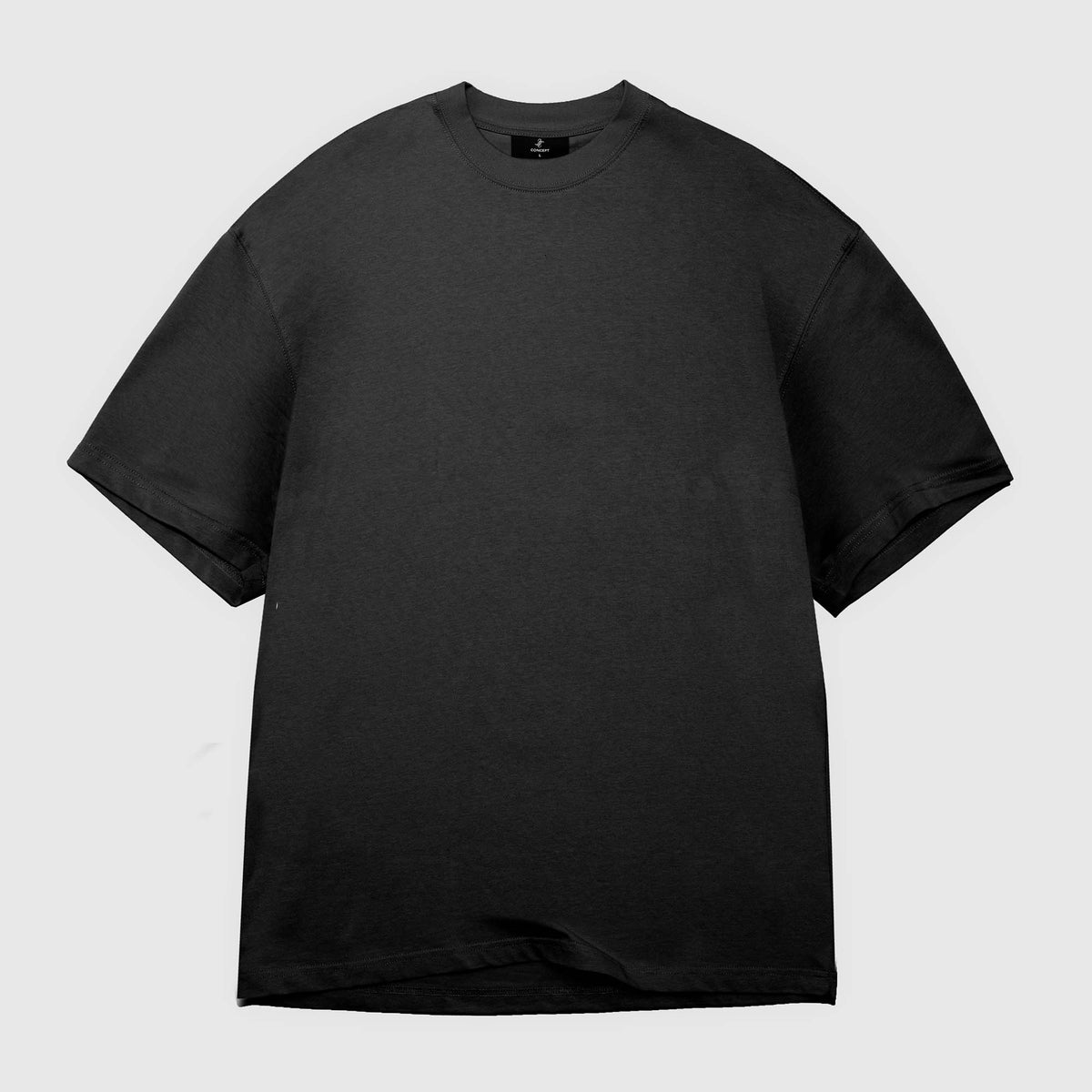 Pack de 3 Negro - Camiseta Holgada Heavy