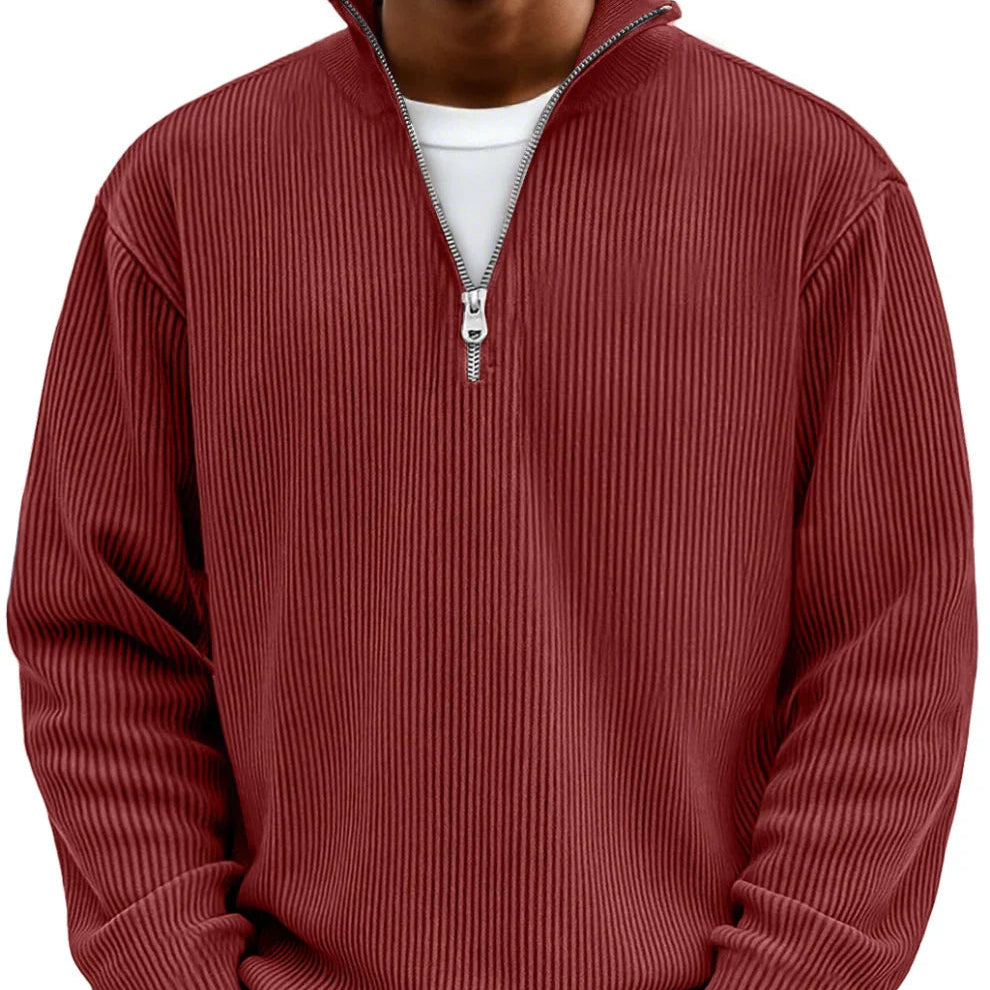 Calix | Jersey Tendencia con Media Cremallera