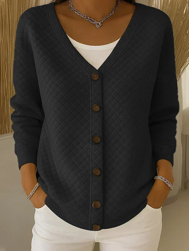 Leonor | Chaqueta de algodón con botones