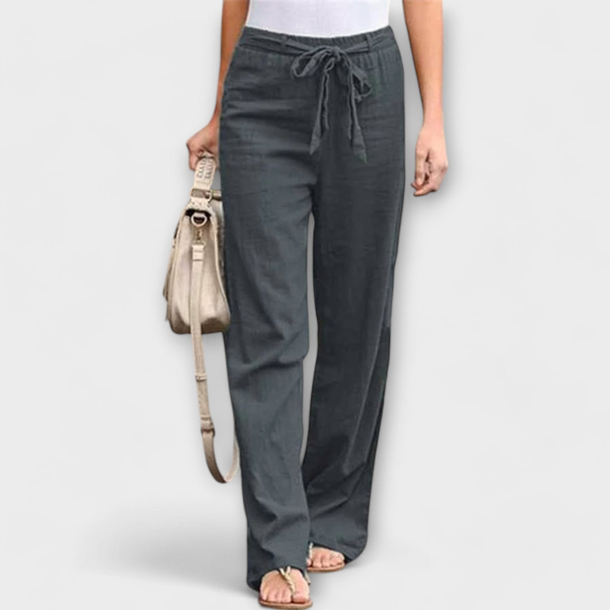Diana - Pantalones de lino