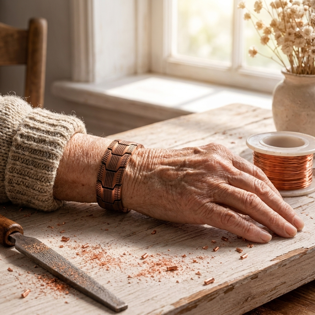 Brazalete Crag de Cobre para Hombre