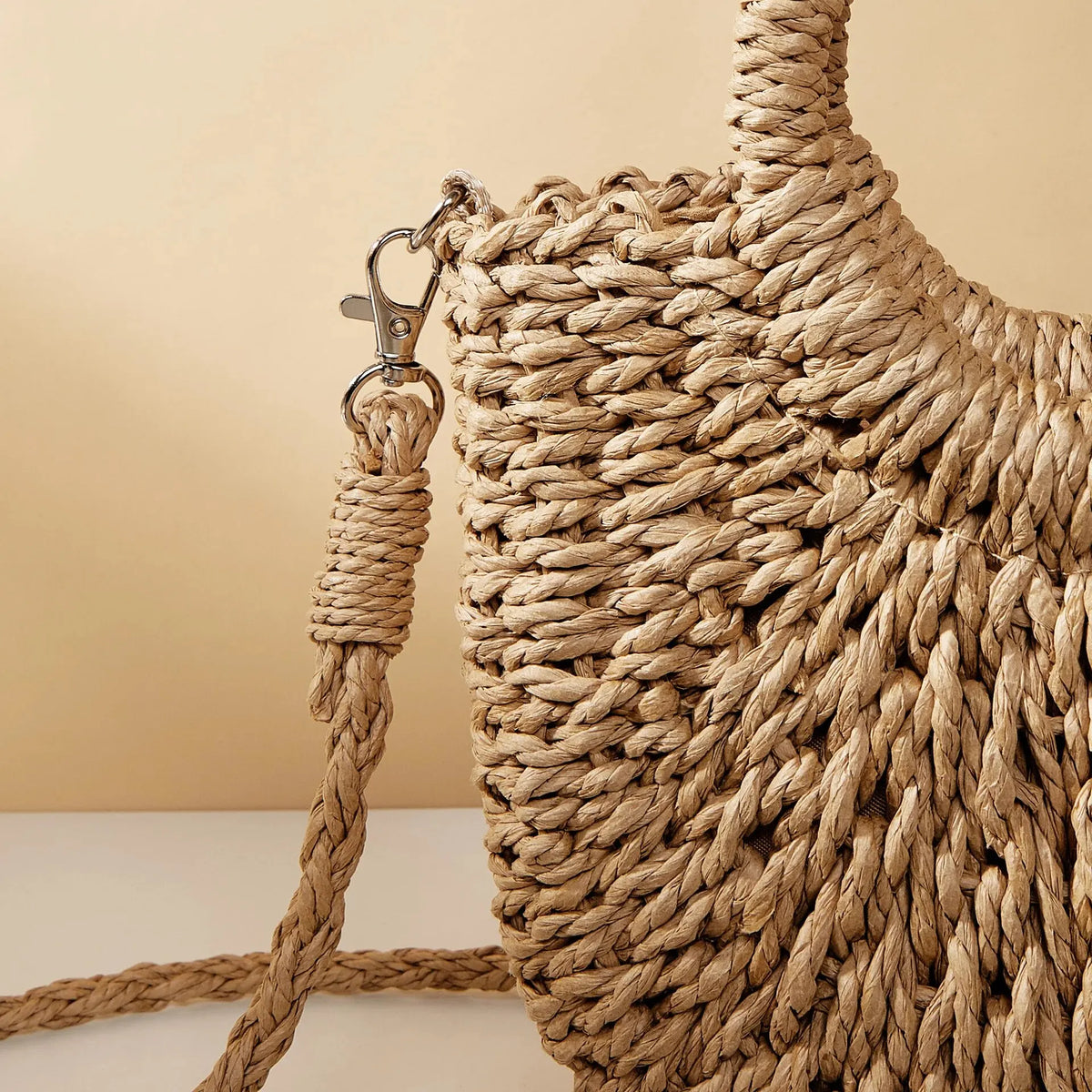 Elda - Bolso de Playa Boho Trenzado