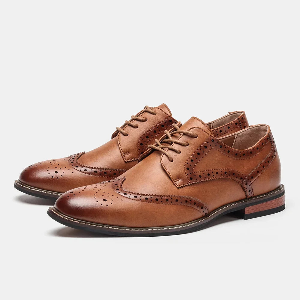 Zapatos Brogue Elegantes Leonardo