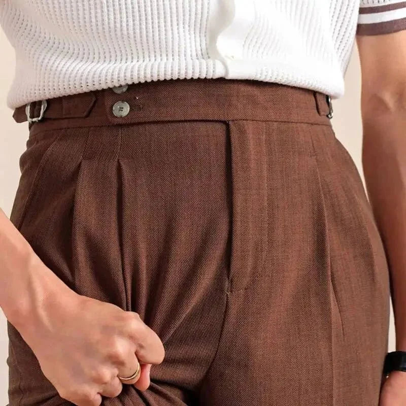 Pantalones Napolitanos con Doble Pinza
