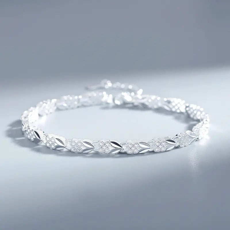 Pulsera delicada y luminosa para el día a día