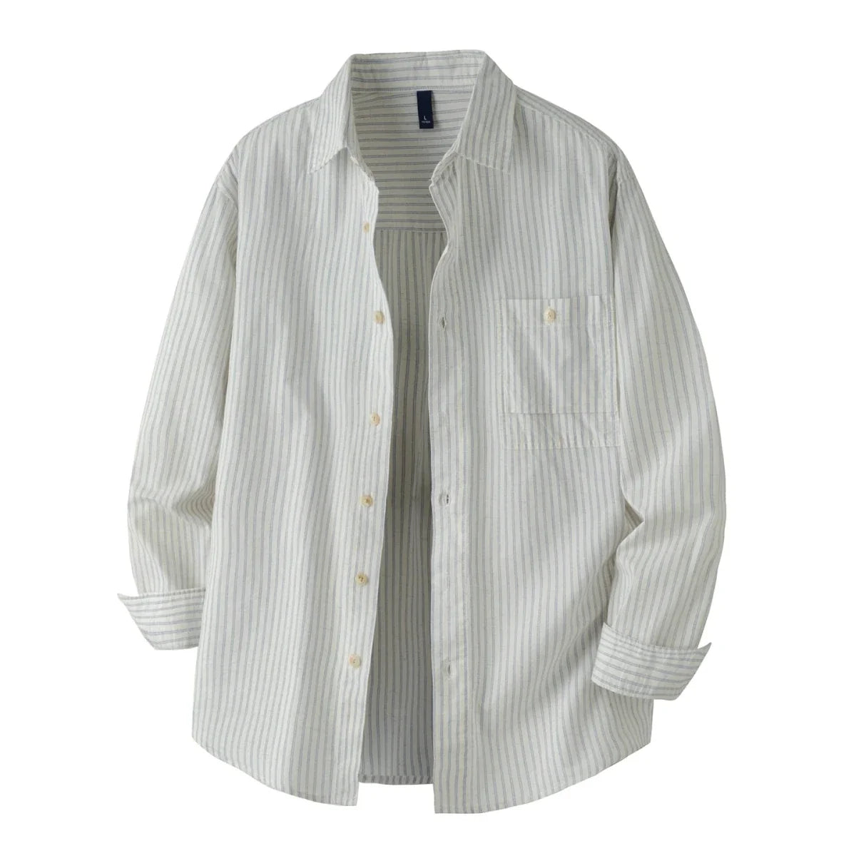 Camisa a Rayas Estilo Old Money Leo