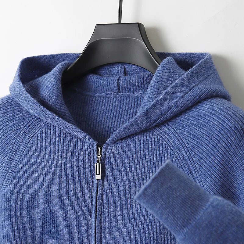Jersey de Lana Merino con Capucha