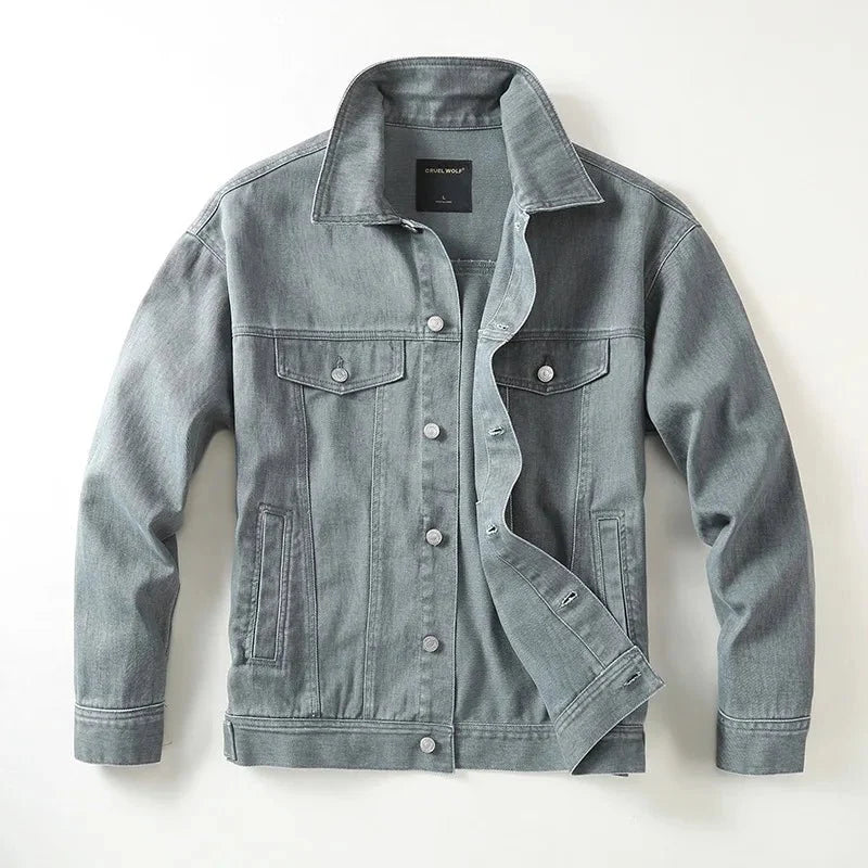 Chaqueta Vaquera de Otoño Estilo Nueva York