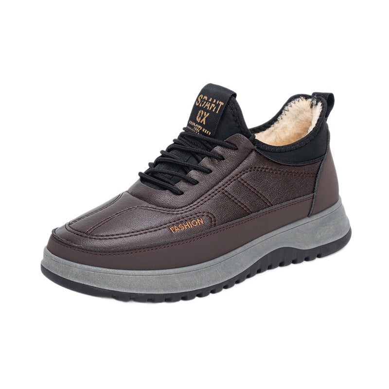 Zapatos de Hombre Cálidos, Impermeables y Antideslizantes