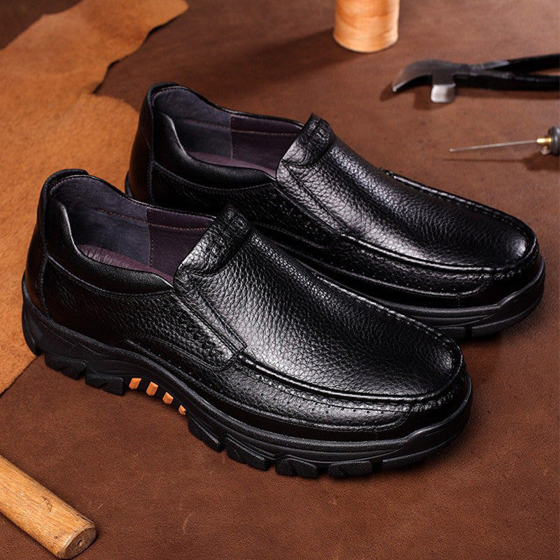 Zapatos de Ciudad Retro para Hombre - Ligeros, Antideslizantes y Transpirables