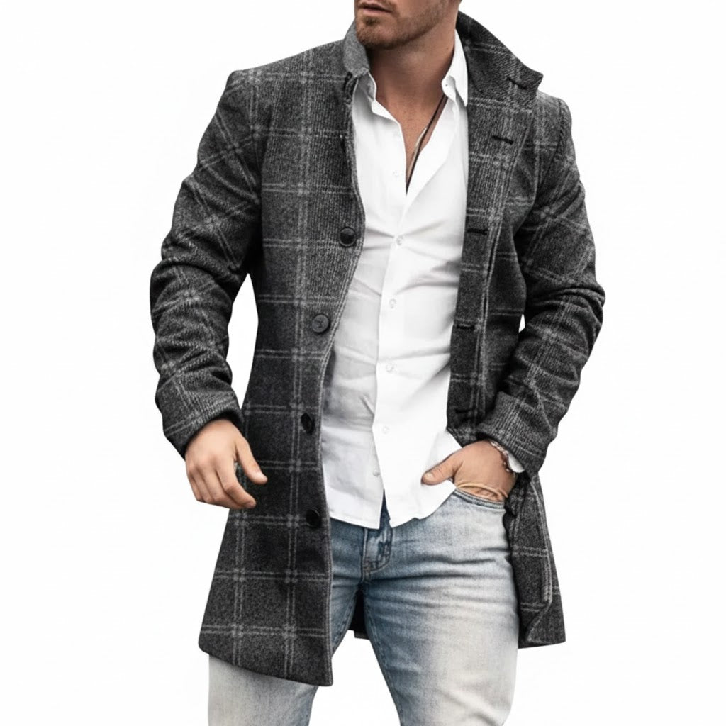Abrigo elegante y cómodo para hombre