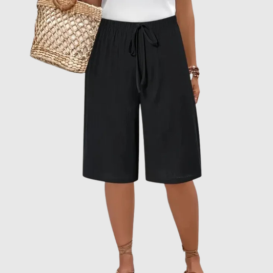 | Short Talla Élastique Décontracté Lina