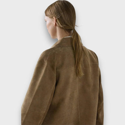Naomi – Chaqueta elegante de ante clásica