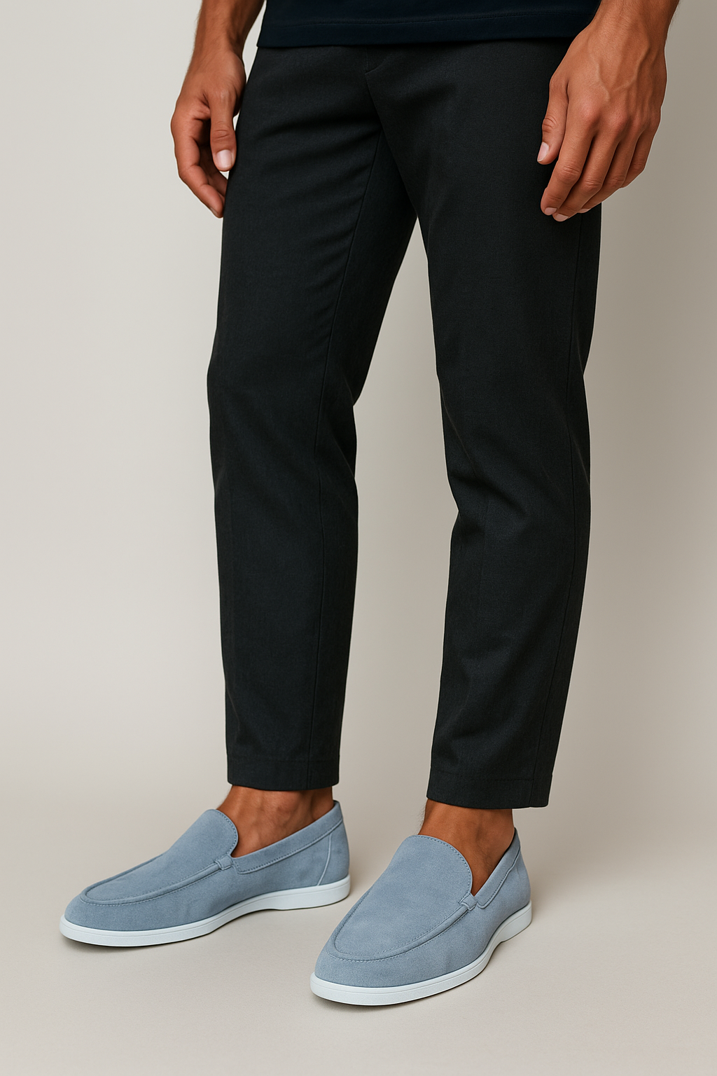 Mocasines texturizados para hombre