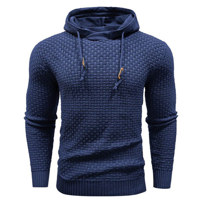 | SWEAT À CAPUCHE CLASSIQUE EN LAINE POUR HOMME