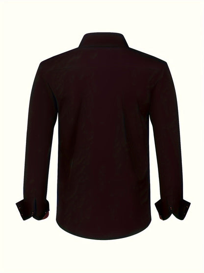 | CHEMISE ÉLÉGANTE LÉGÈRE AVEC DÉTAILS CONTRASTÉS