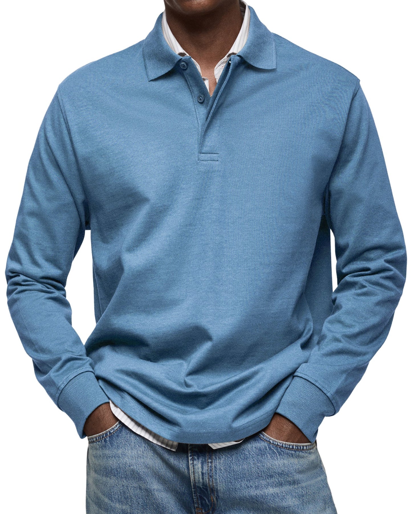 | Polo Refinado de Manga Larga Lois