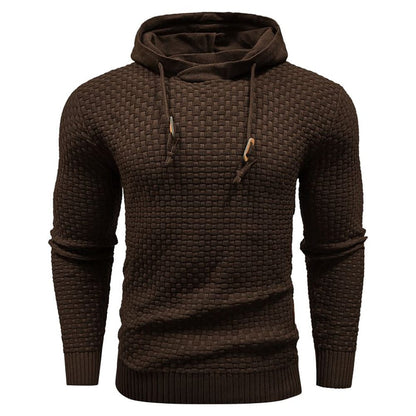| SWEAT À CAPUCHE CLASSIQUE EN LAINE POUR HOMME
