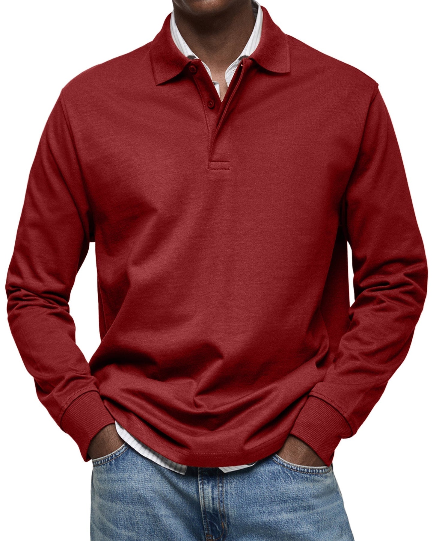 | Polo Refinado de Manga Larga Lois