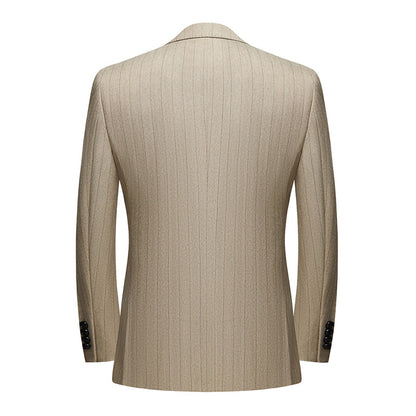 Traje de Tres Piezas Tommy Beige