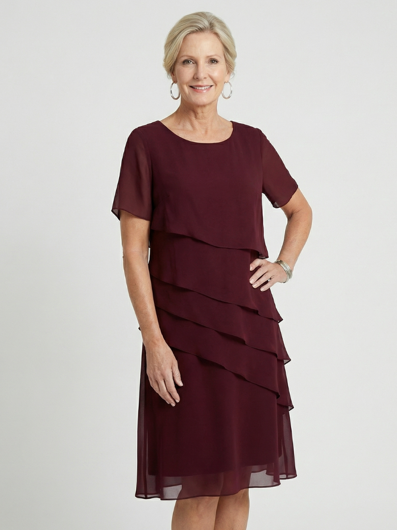 | Robe suave a mi-longueur Camille