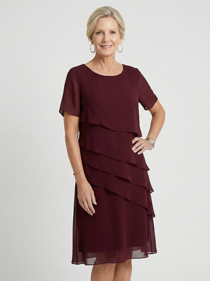 | Robe suave a mi-longueur Camille