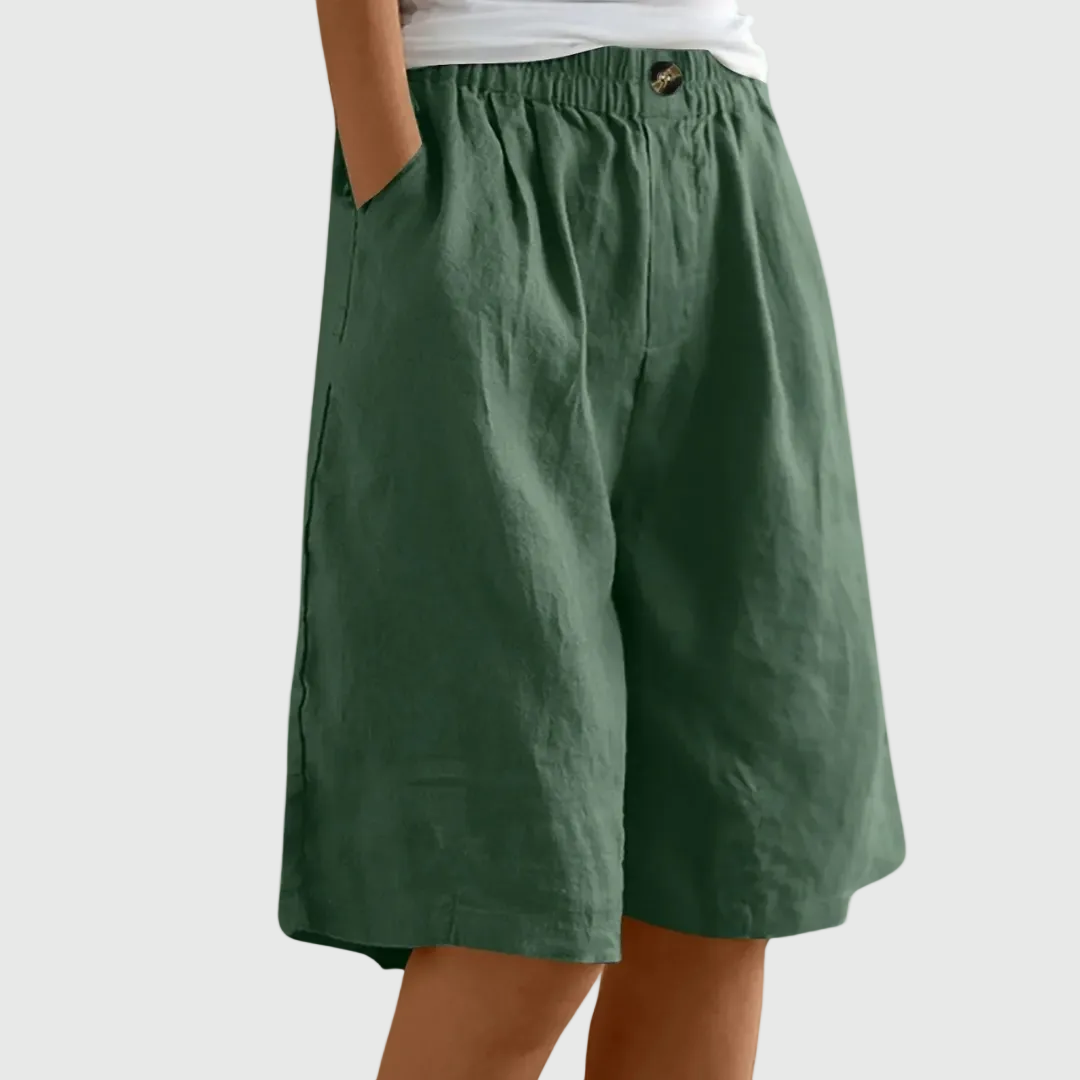 | Pantalones cortos Amples Talla Élastique Ella