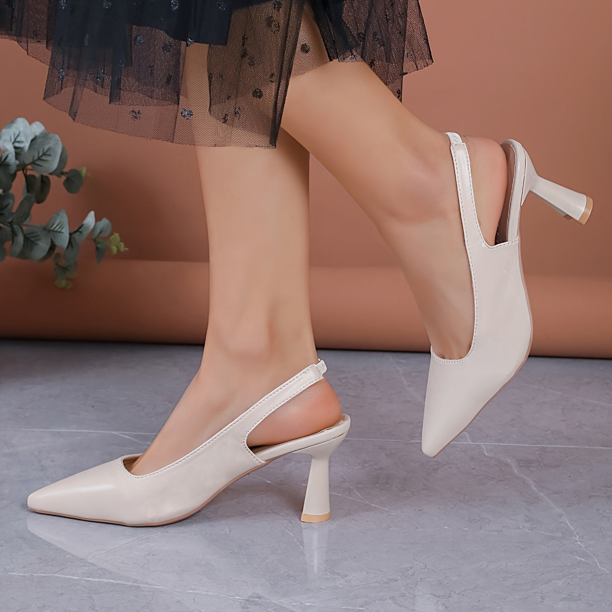 Sophia™ | Tacones Elegantes Slingback