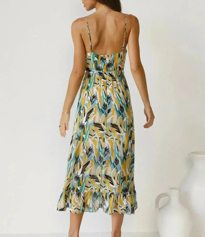 | Robe Midi Éclat Coloré