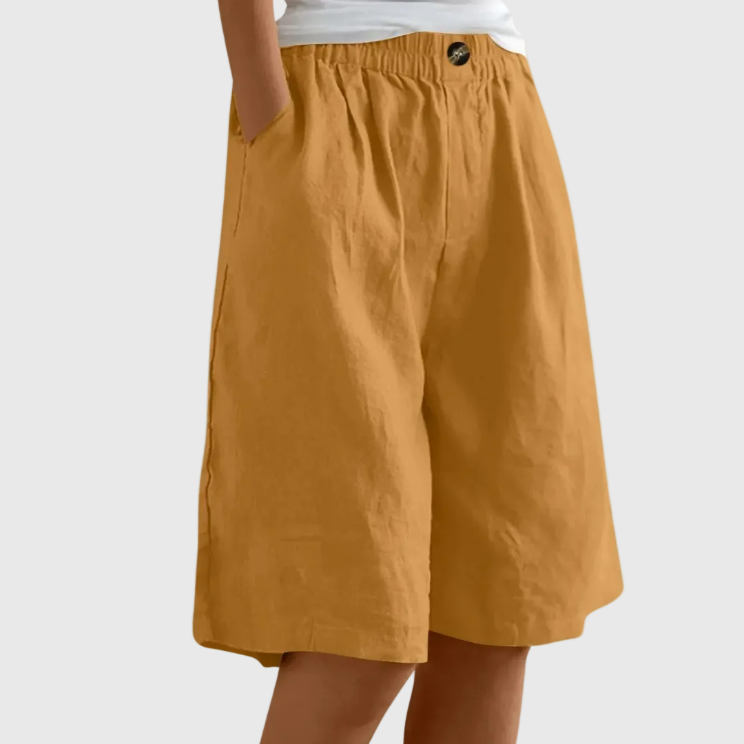 | Pantalones cortos Amples Talla Élastique Ella