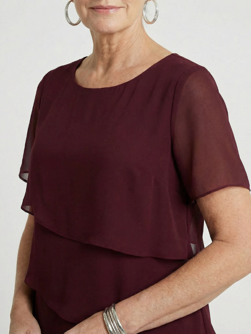 | Robe suave a mi-longueur Camille