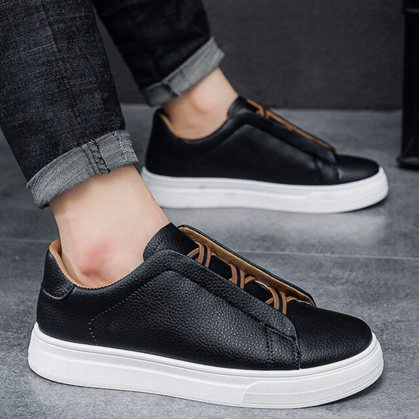 ZAPATILLAS SIN CORDONES PARA HOMBRE