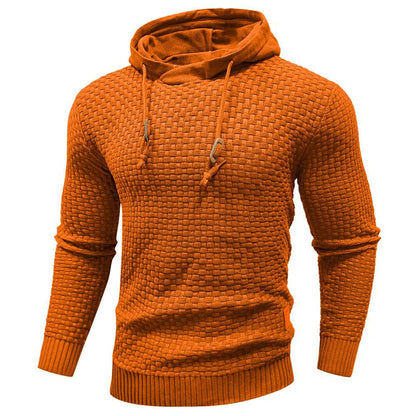 | SWEAT À CAPUCHE CLASSIQUE EN LAINE POUR HOMME