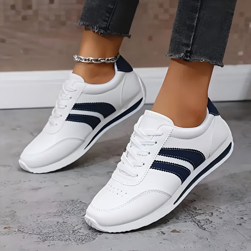 Lucienne | Zapatillas Blancas Deportivas Elegantes y Comodas