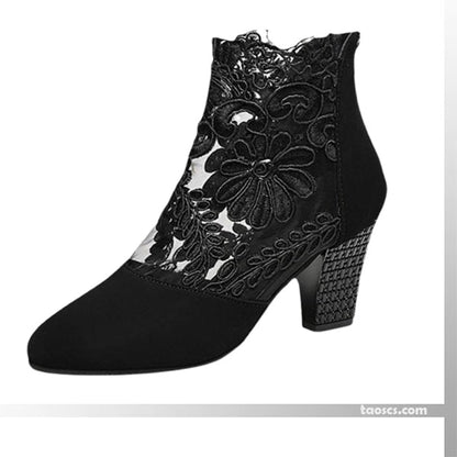 Zapatos de Verano Elegantes con Encaje para Mujer