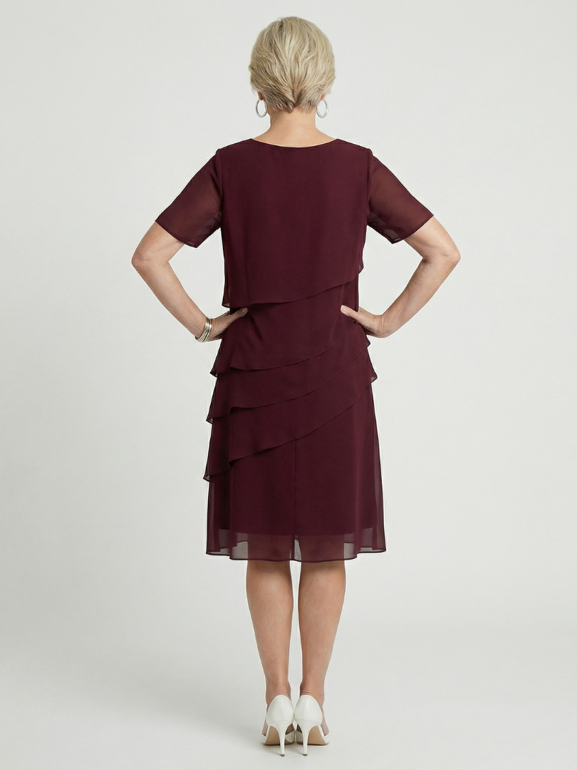 | Robe suave a mi-longueur Camille