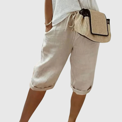 DEALCROIX | Pantalones cortos Capri a Cordon Camille