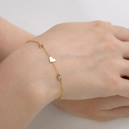 Pulsera de Inicial Horizontal Personalizada