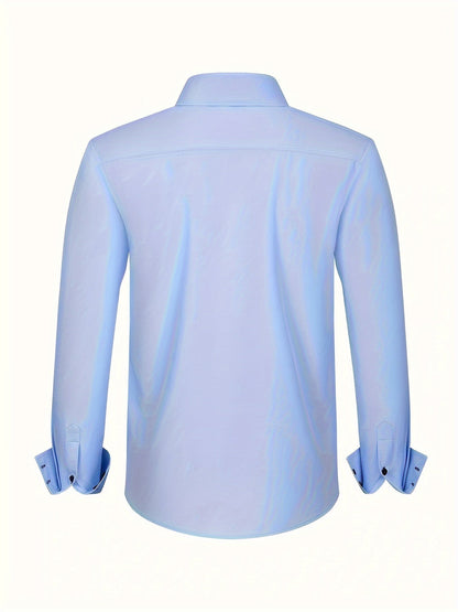 | CHEMISE ÉLÉGANTE LÉGÈRE AVEC DÉTAILS CONTRASTÉS