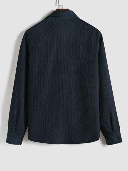 | CHEMISE MANCHES LONGUES DEMI-BOUTONS POUR HOMME