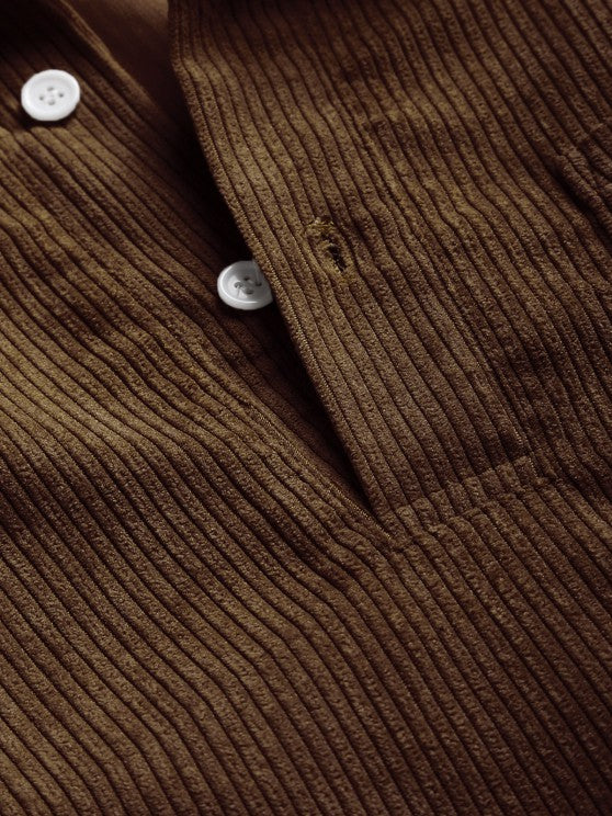 | CHEMISE MANCHES LONGUES DEMI-BOUTONS POUR HOMME