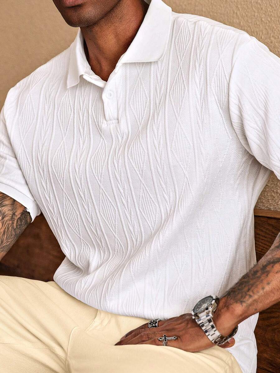 | POLO CASUAL ÉTÉ AVEC BOUTONS