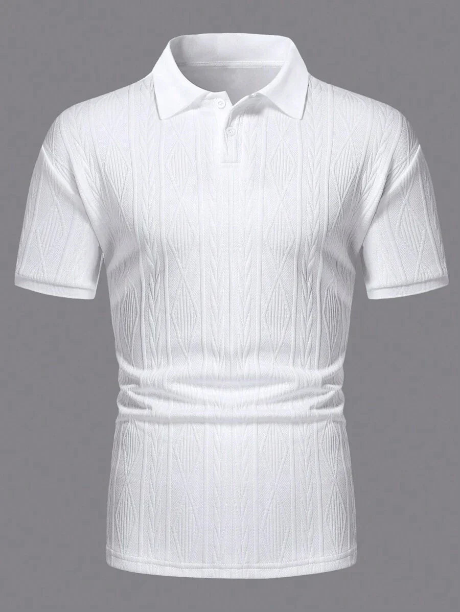 | POLO CASUAL ÉTÉ AVEC BOUTONS