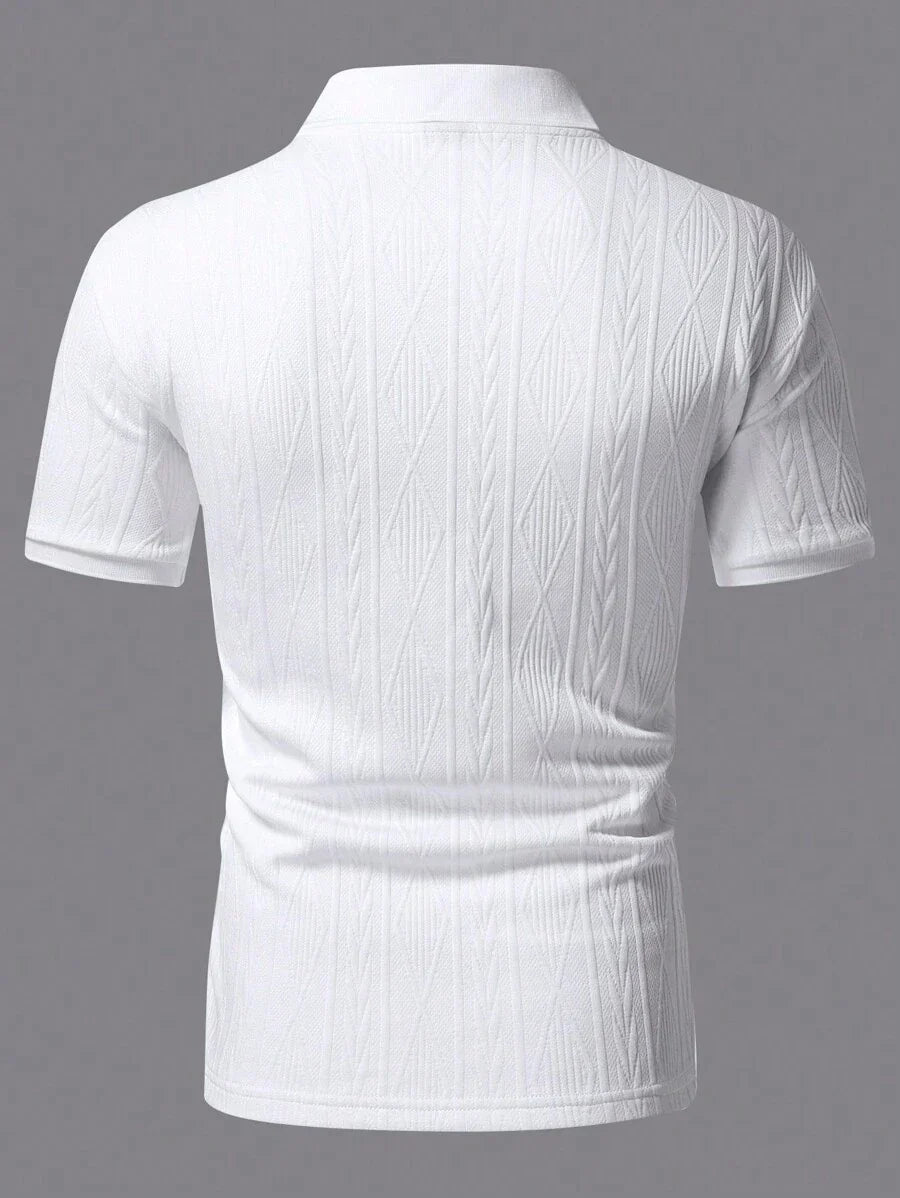 | POLO CASUAL ÉTÉ AVEC BOUTONS