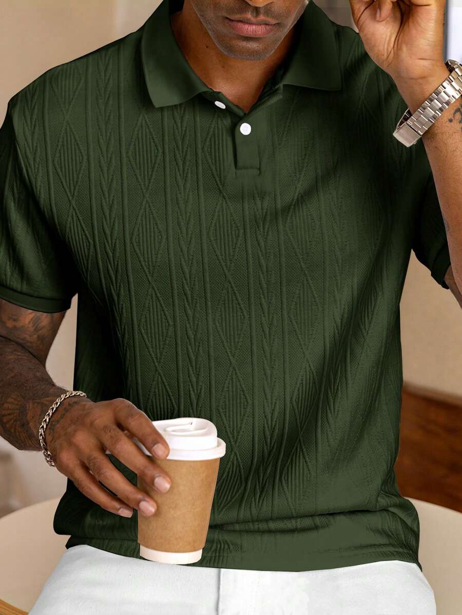 | POLO CASUAL ÉTÉ AVEC BOUTONS