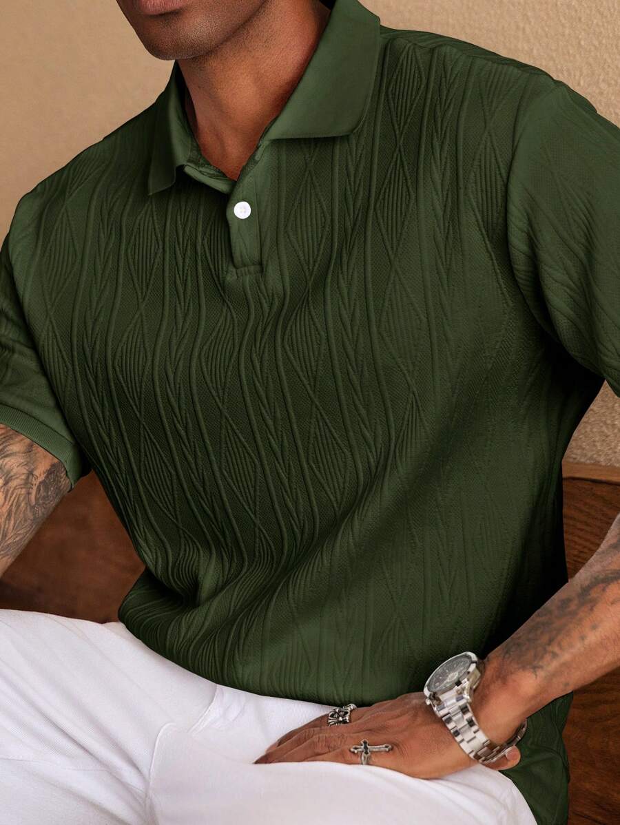 | POLO CASUAL ÉTÉ AVEC BOUTONS