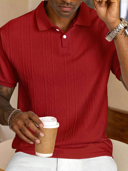 | POLO CASUAL ÉTÉ AVEC BOUTONS