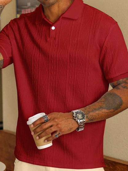 | POLO CASUAL ÉTÉ AVEC BOUTONS