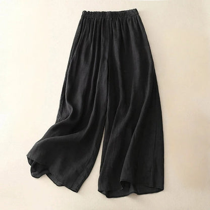 | PANTALONS EN LIN ÉLÉGANTS